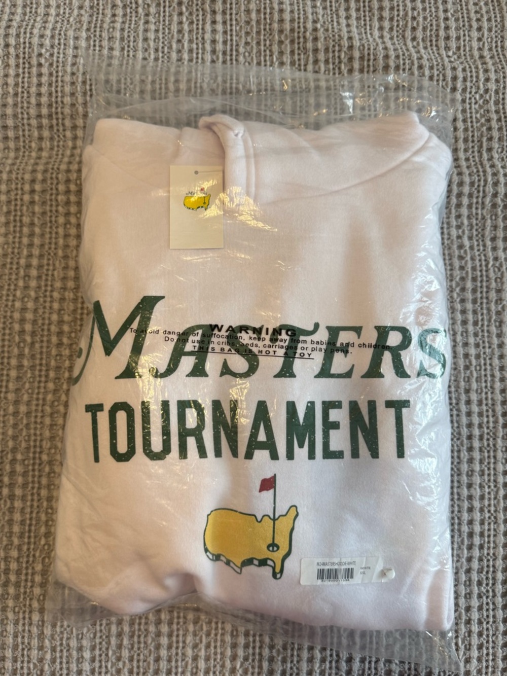 NWT Men’s XXL Masters Hoodie - Picture 4 of 4